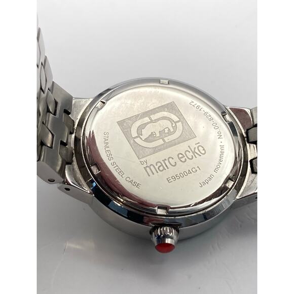 Marc Echo NYC E95004G1 Watch 40MM - Fresh Battery - WR 50m - Wrist 6-6.25' Date - Picture 5 of 9